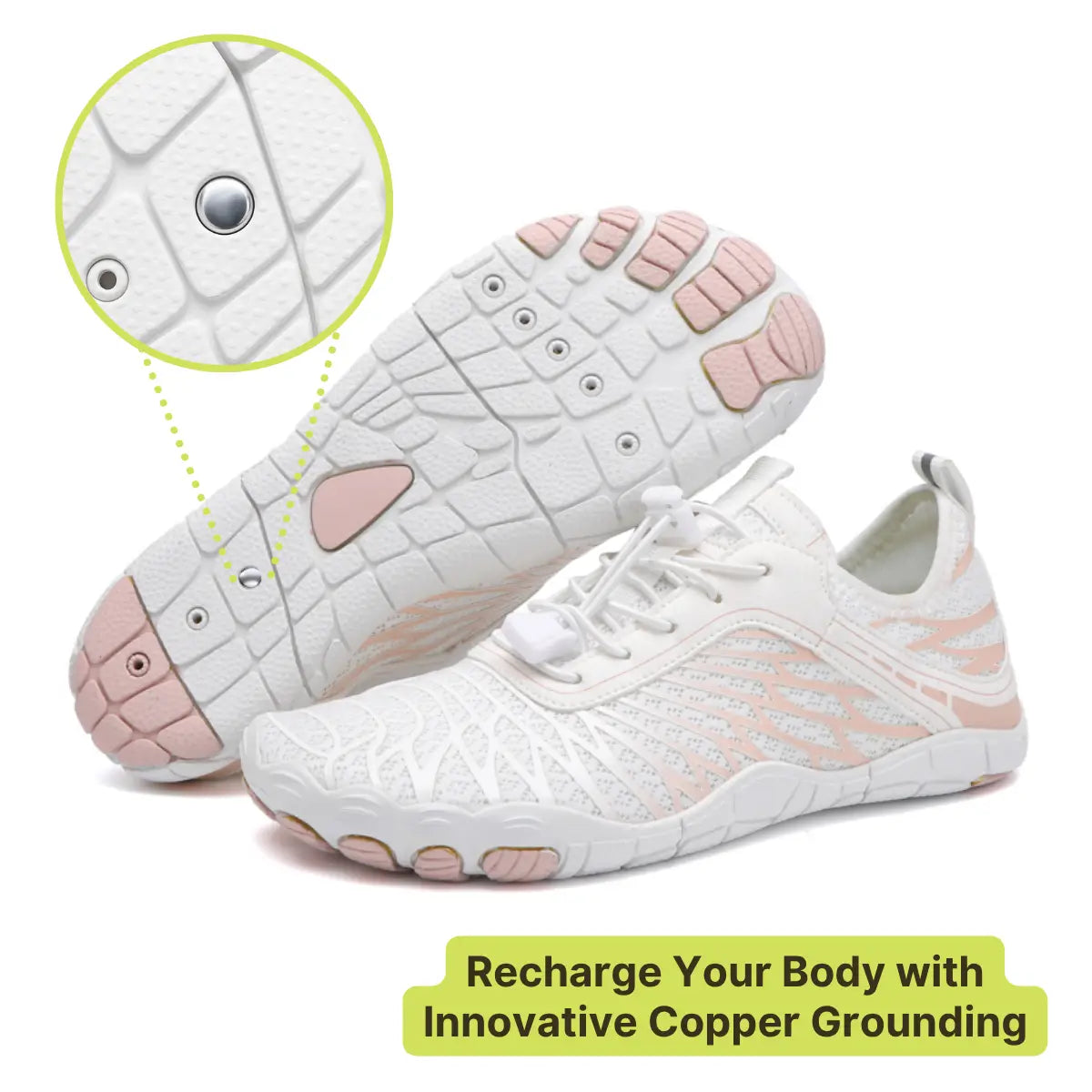Heyshoewy- Skin Pro with Copper Grounding Allround Barefoot Shoes