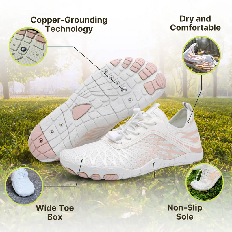 Heyshoewy- Skin Pro with Copper Grounding Allround Barefoot Shoes